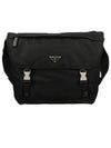 Re-Nylon Saffiano Shoulder Bag Black - PRADA - BALAAN 2