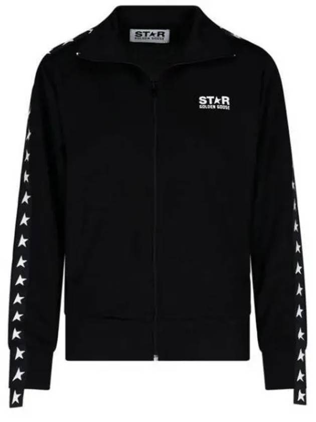 Star Logo Track Jacket Black - GOLDEN GOOSE - BALAAN 2