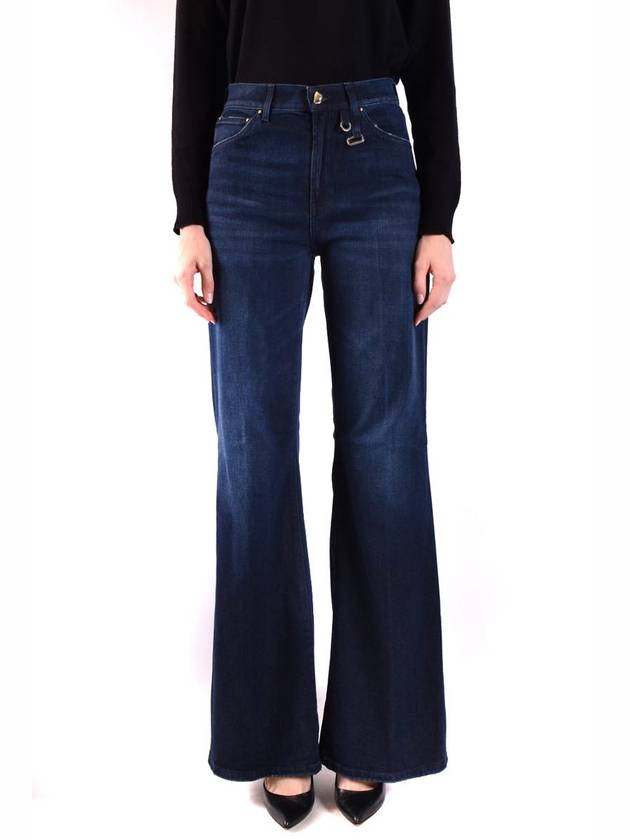 Denim Straight Pants DP619P DS0265D GD6800 - DONDUP - BALAAN 3