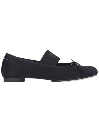 Anatomic Satin Ballerinas Flat Black - MAISON MARGIELA - BALAAN 2