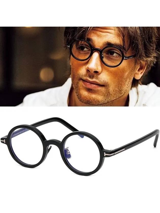 Eyewear Round Eyeglasses Black - TOM FORD - BALAAN 2