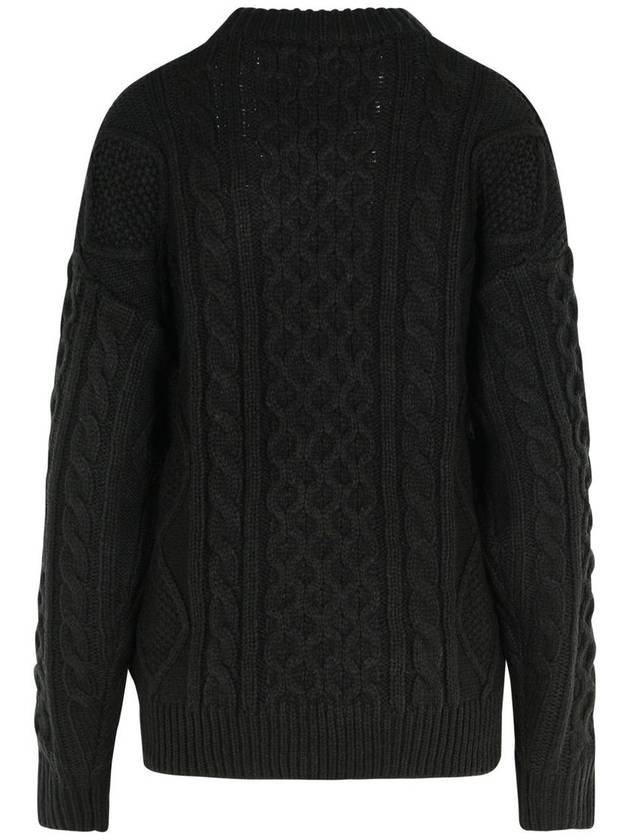 Gcds Black Acrylic Blend Sweater - GCDS - BALAAN 3