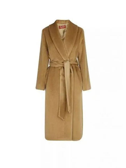 Taglio Alpaca Single Coat Brown - MAX MARA - BALAAN 2