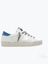 Women's Hi Star Blue Tab Nappa Leather Low Top Sneakers White - GOLDEN GOOSE - BALAAN 2