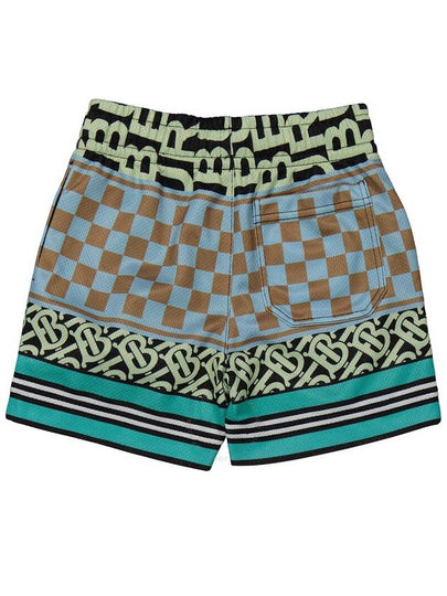 Burberry Boys Jade Blue Montage-Print Mesh Shorts, Size 4Y - BURBERRY - BALAAN 2