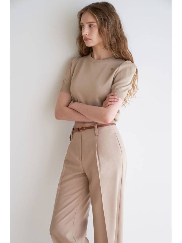 One Button Slit Wide Pants - ILROZE - BALAAN 7