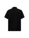 Men's Logo Classic Fit Cotton Short Sleeve Polo Shirt Black - LACOSTE - BALAAN 3