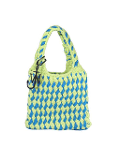 Anchor Logo Tag Knit Tote Bag Green - JW ANDERSON - BALAAN 1