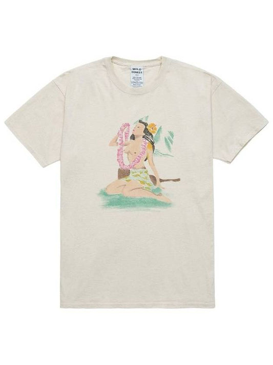 Hawaiian short sleeve t shirt HAWAIAN WDNAT - WILD DONKEY - BALAAN 1