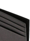 Triangle Logo Saffiano Card Wallet Black - PRADA - BALAAN 5