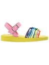 Kids Rainbow Strap Sandals 602687 SQD07 8490 - STELLA MCCARTNEY - BALAAN 3