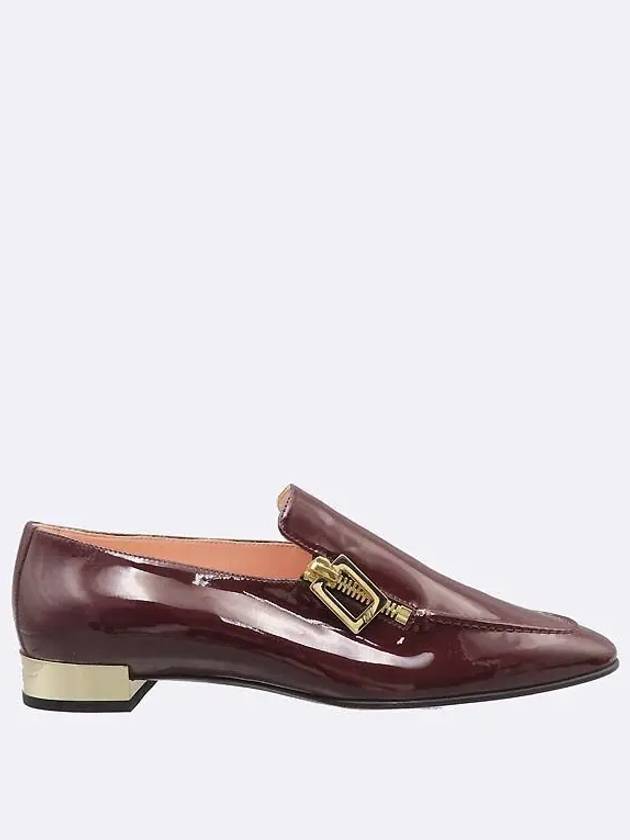 Smith Market Burgundy Loafers Women s Shoes - ROGER VIVIER - BALAAN 3