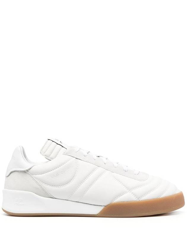 Club 02 Leather Low Top Sneakers White - COURREGES - BALAAN 2