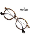 Glasses frame ML5007 052 Soltex round retro horn rim - MONCLER - BALAAN 2