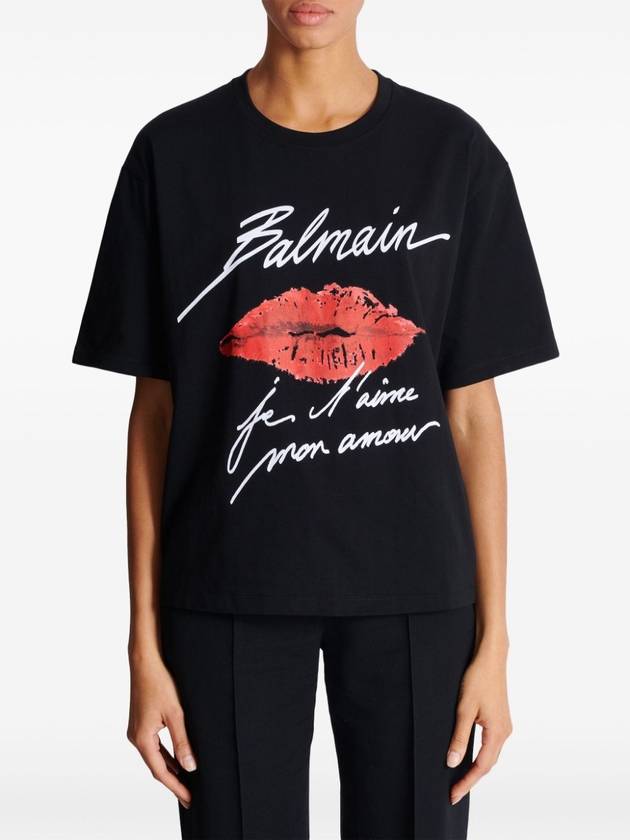 Balmain T-shirts and Polos Black - BALMAIN - BALAAN 5