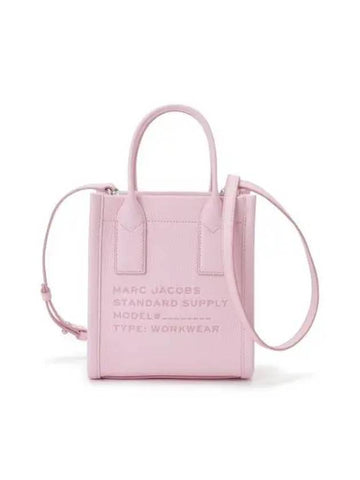 Leather Standard Small Tote Bubblegum MBBAA24034PIX - MARC JACOBS - BALAAN 1