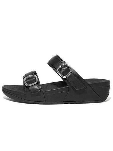 Lulu Leather Slippers Black - FITFLOP - BALAAN 1