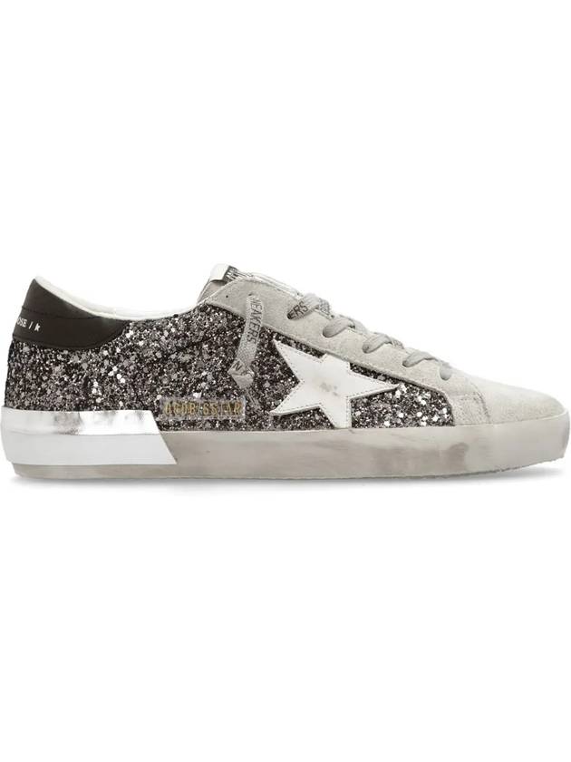 Superstar Classic Low Top Sneakers Glitter Grey - GOLDEN GOOSE - BALAAN 3