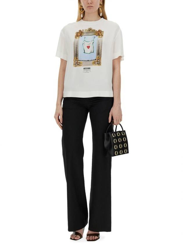 Top 02150433 1001 White - MOSCHINO - BALAAN 3