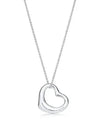 Elsa Peretti Open Heart Pendant Sterling Silver 27mm 10660076 - TIFFANY & CO. - BALAAN 2