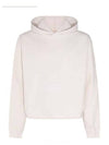 Number Logo Fleece Cotton Hoodie White - MAISON MARGIELA - BALAAN 2