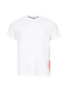 Men's Side Graphic Print Short Sleeve T-Shirt White - STONE ISLAND - BALAAN 1