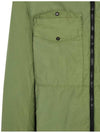 Waffen Naslan Light Watro Zip-up Jacket Olive - STONE ISLAND - BALAAN 6