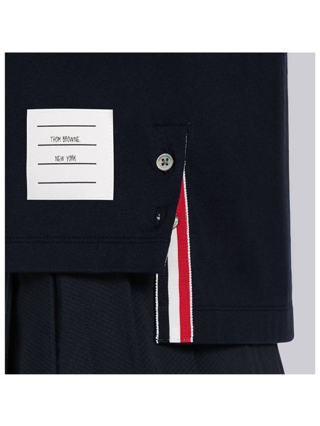 2W47B585X 07MR Rayon Twill Triomphe Embroidery Classic Blouson Jacket Navy Men s TJ - CELINE - BALAAN 5