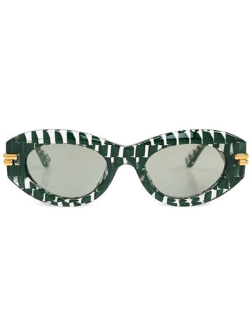 Bottega Veneta Sunglasses, Women's, Green - BOTTEGA VENETA - BALAAN 1