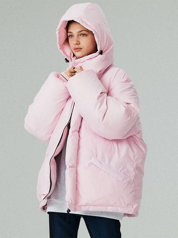 Overfit Hood Duck Down Pink - LMN3011 - BALAAN 1