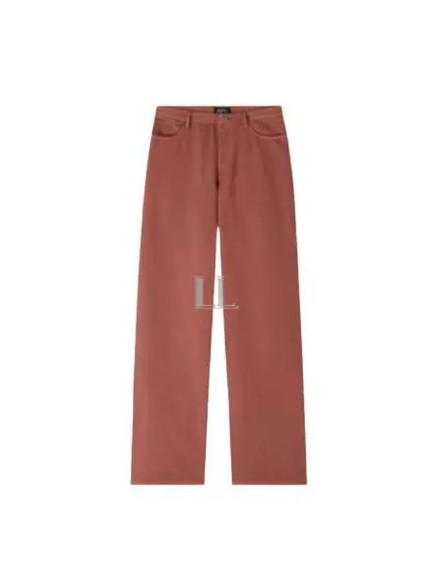 Elisabeth Jeans Dark Faded Rose - A.P.C. - BALAAN 2