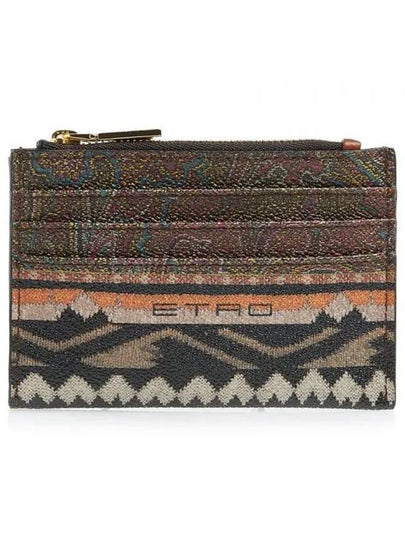 Twister Card Wallet Brown - ETRO - BALAAN 2