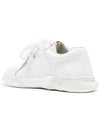 Parker OG Sole Leather Low Top Sneakers White - MAISON MIHARA YASUHIRO - BALAAN 4