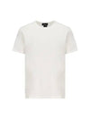 Shadow Back Graphic Print Short Sleeve T-Shirt  Natural White - STONE ISLAND - BALAAN 2