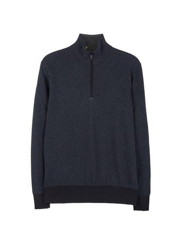 Men's Roadster Mezzocolo Knit Top Navy - LORO PIANA - BALAAN 1