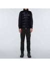 Woods Ouse Down Vest Navy - MONCLER - BALAAN 4