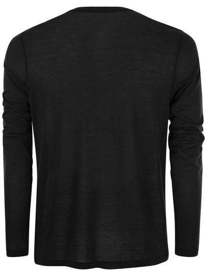 Crew-neck T-shirt in silk and cotton - MAJESTIC FILATURES - BALAAN 2