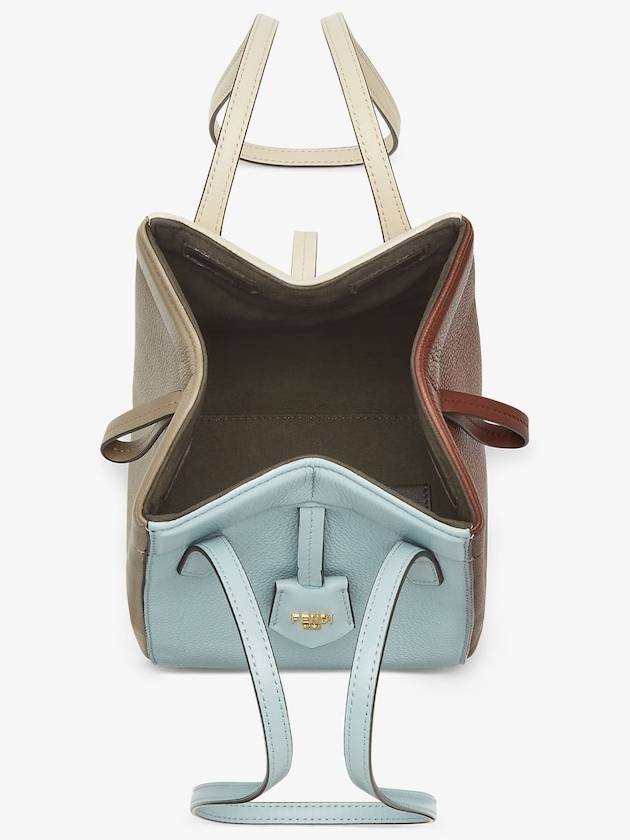 Origami Mini Leather Shoulder Bag - FENDI - BALAAN 4