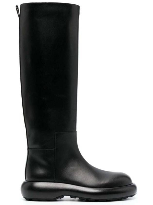 23 fw Black Leather Boots J15WW0030PR425001 B0020447632 - JIL SANDER - BALAAN 1