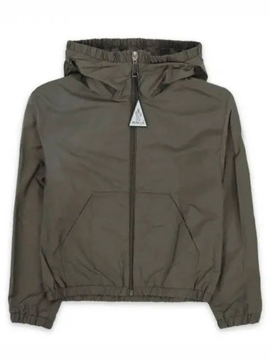 Kids PRAGUE Hooded Rain Jacket Khaki 1A00081 5968E 25L 271520 1054397 - MONCLER - BALAAN 1