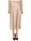 Editore Long H-Line Skirt Pink - MAX MARA - BALAAN 2