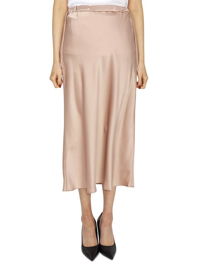 Editore Long H-Line Skirt Pink - MAX MARA - BALAAN 2