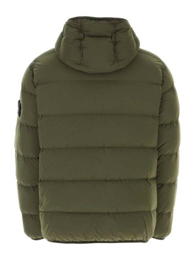 Seamless Tunnel Nylon Down Padding Green - STONE ISLAND - BALAAN 3