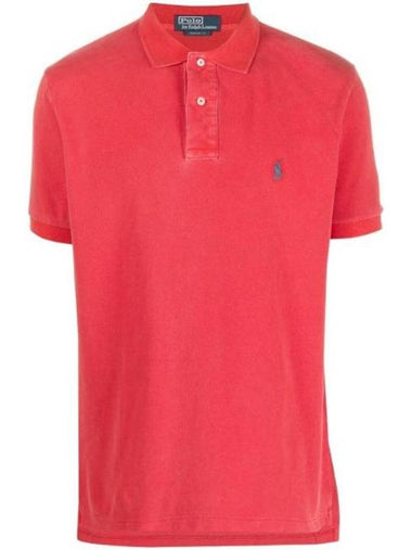 logo embroidery polo shirt 710850860029 - POLO RALPH LAUREN - BALAAN 1