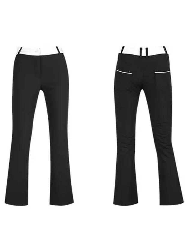 Women s premium line bootcut studded brushed golf pants JN4W212W - LUX GOLF - BALAAN 3