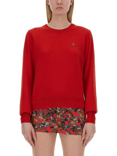 Bea Jumper Knit Top Red - VIVIENNE WESTWOOD - BALAAN 2