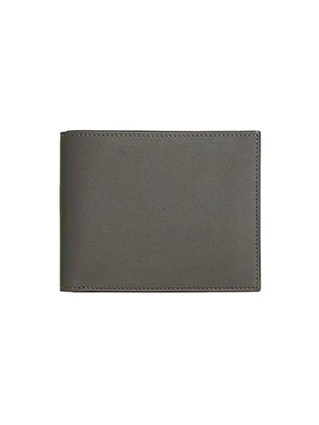 Citizen Twill Compact Card Wallet Gris Meyer - HERMES - BALAAN 1