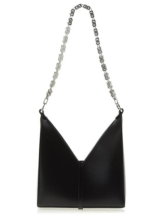 Mini Cut Out Box Chain Shoulder Bag Black - GIVENCHY - BALAAN 4