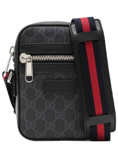 GG Supreme Messenger Bag Black - GUCCI - BALAAN 1