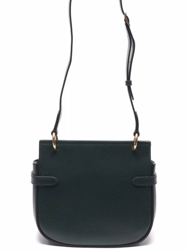 Amberley Classic Satchel Small Grain Shoulder Bag Dark Green - MULBERRY - BALAAN 5